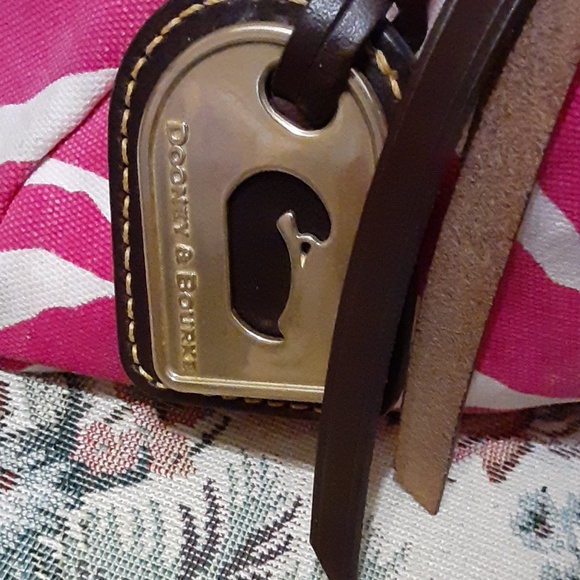 Dooney & Bourke Canvas & Leather Shoulder Bag - Picture 13 of 15